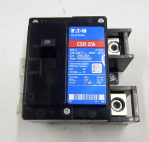 Eaton / Cutler Hammer CSR2225N Main Breaker 225 Amps 2 pole 25k 120/240v NEW - Picture 1 of 5
