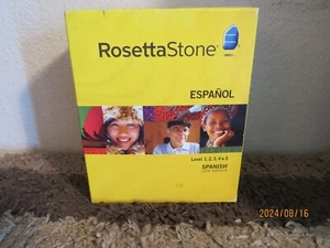 SPANISH LANGUAGE ROSETTA STONE NEVER OPENED - Picture 1 of 17