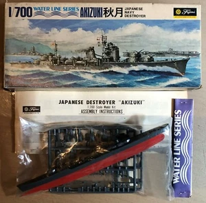 FUJIMI WL.D036 - JAPANASE NAVY DESTROYER AKIZUKI - 1/700 PLASTIC KIT  - Picture 1 of 1