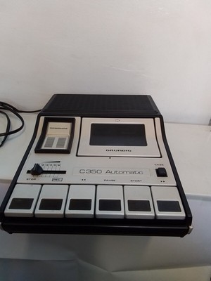 GRUNDIG C 409 Automatic Vintage Cassette Recorder Deck Made By Grundig Germany