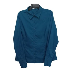 Women's top shirt long sleeve green - Picture 1 of 5