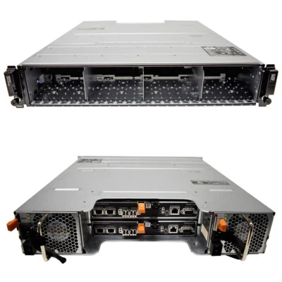 Dell EqualLogic PS6210X 2xModule15 DCY2N 2x 019-0078-041 2x PSU 24 Bay 2,5  - Bild 1 von 3