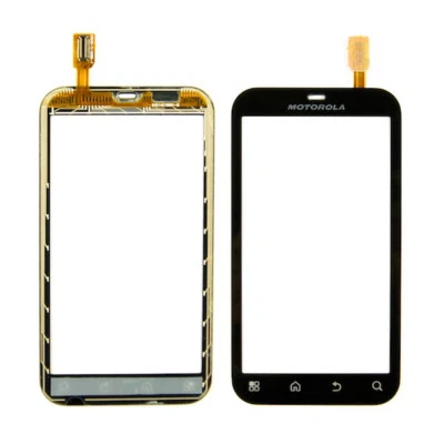 New Motorola OEM Touch Screen Digitizer Glass Lens for DEFY MB525 ME525 - BLACK - Image 1 of 4