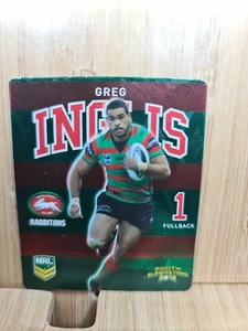 GREG INGLIS🏆2013 #23 Rabbitohs NRL Footy Superstars Tazo🏆 - Picture 1 of 2