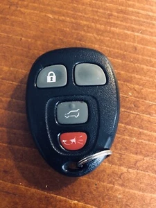 Fits GM 1590 OEM 4 Button Key Fob USED - Picture 1 of 3