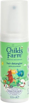 Childs Farm 3 in 1 Haarentwirrer Spray, Hitze Styling Schutz, Apfel und Birne