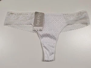 ZUR HOCHZEIT: LEJABY String Thong 10781, Gr. S 38, weiß, NEU+ETIKETT 44,95 EURO - Bild 1 von 7
