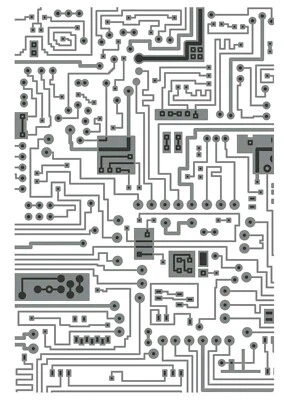 Sizzix Circuit 3D Multi-level Embossing folder #665372 by $11.99 by Tim Holtz - Image 1 of 4