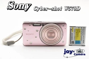 Sony Cyber-shot DSC-W570D Pink Compact Camera Tested Good Condition - Picture 1 of 10