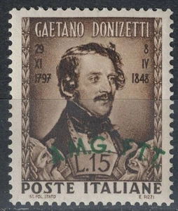 TRIESTE A 1948 Gaetano Donizetti MH* - Foto 1 di 1