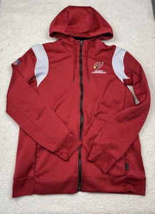 Felpa con cappuccio e zip Nike Arizona Cardinals On Field vestibilità termica media - Foto 1 di 7