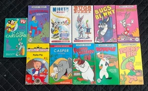 Vintage Cartoon VHS Lot - Bugs Bunny Porky Pig Superman + mehr (12) - Bild 1 von 3