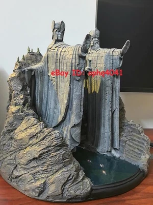 13.4" El Señor de los Anillos Las Puertas Argonatas de Gondor Escena ModeloEstatua Decoración Foto 1 de 4