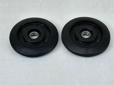 (2) Ruedas locas Ski-Doo 105 mm 4 1/4" OEM SAFARI FORMULA MACH 1 MX PLUS Foto 1 de 4