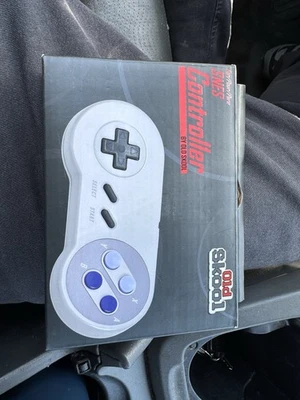 Old Skool Nintendo SNES Controller NEW IN BOX - Image 1 of 4