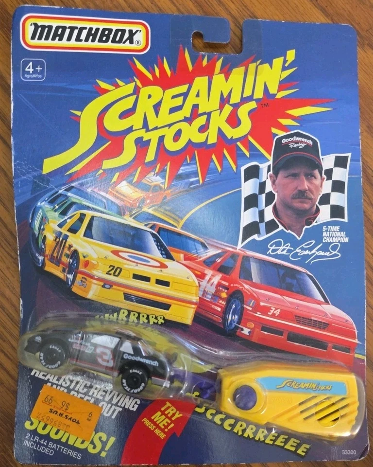 Matchbox Screamin’ Stocks #3 Dale Earnhardt Goodwrench Racing Lumina Foto 1 de 1