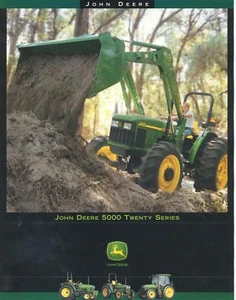 John Deere 5000 Twenty Series Verkaufsprospekt DKE17244 (01-02) 2/2001 NEU - Bild 1 von 1