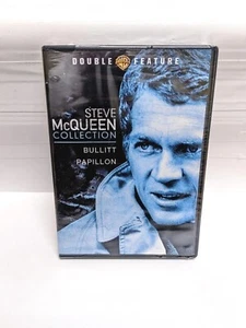 Steve Mcqueen 2-Film Collection BULLITT + PAPILLON (DVD) RARE OOP HTF NEW SEALED - Picture 1 of 2