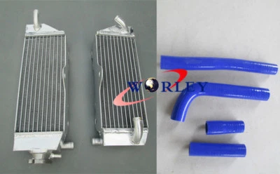 Radiador y manguera de aluminio para YAMAHA YZ400F YZF400 YZ 400 F 1998 1999 2000 98 Foto 1 de 4