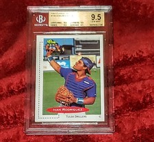 IVAN RODRIGUEZ ROOKIE 1991 CLASSIC BEST #136 RC HOF BGS 9.5 🔥 STRONG4x9.5 SUBS