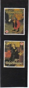 BELGIUM 1991 red cross paintings  MNH**  2398/99 - Picture 1 of 1