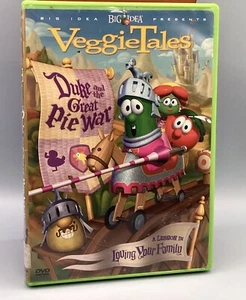 Veggie Tales Duke and the Great Pie War: Lesson In Loving Your Family DVD - Picture 1 of 6