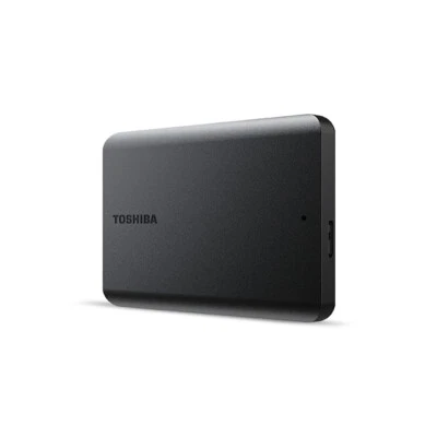 Toshiba Canvio Basics externe Festplatte 2,5 6.3cm 1TB 2TB 4TB  USB 3.2 schwarz - Bild 1 von 4