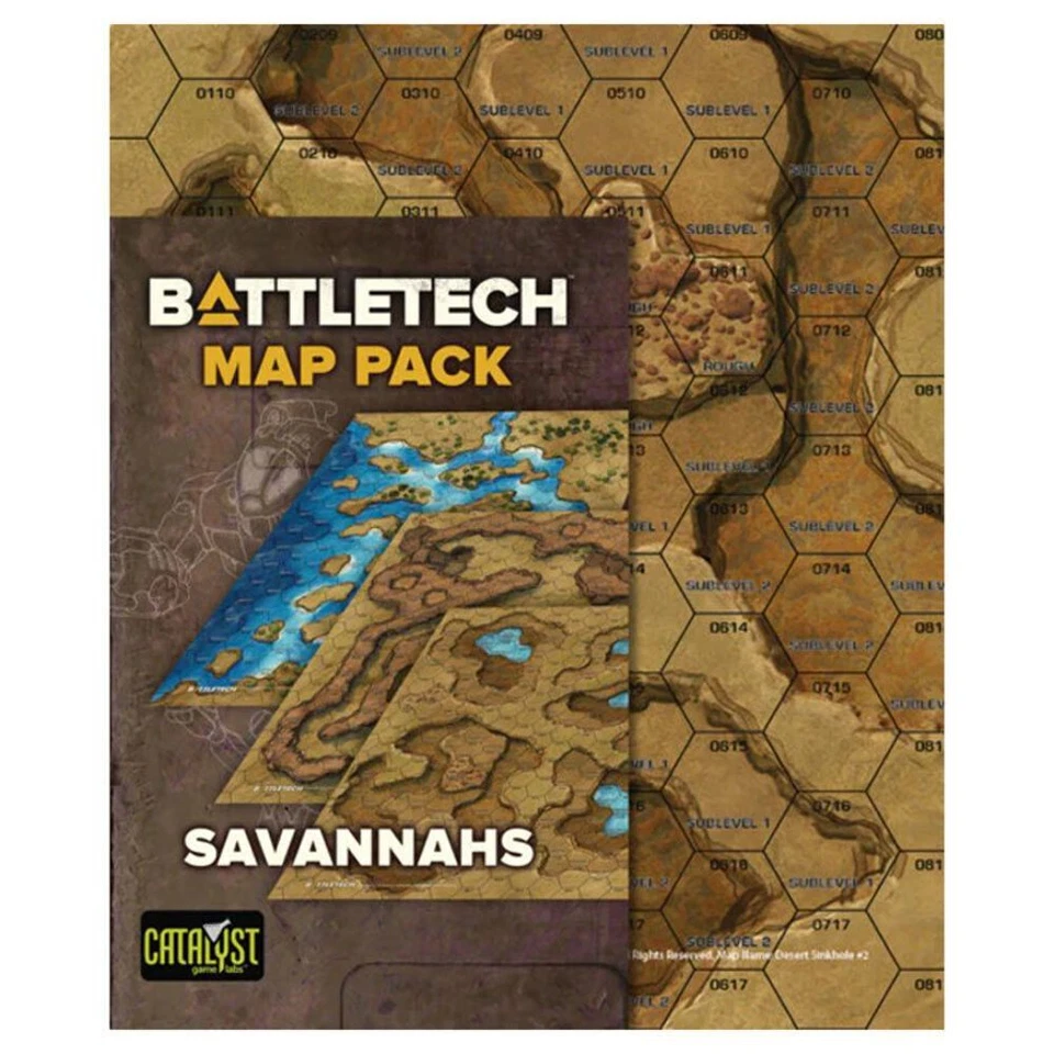 Battletech Map Pack: Savannah - Image 1 of 1