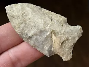 EXCEPTIONAL HICKORY RIDGE POINT MISSOURI ARROWHEAD AUTHENTIC INDIAN ARTIFACT M20 - Picture 1 of 5