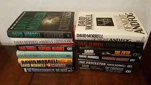 Huge Lot (13) DAVID MORRELL  Mysteries/Suspense ,1st Edition HC/DJ - Picture 1 of 5