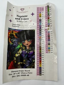 Juego de diamantes Diamond Art Club Neptuno y Tritón DIAMANTES DE REPUESTO SOLO 5000R-AB - Imagen 1 de 7