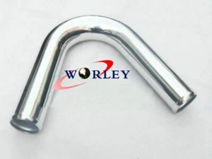 63mm 2.5" inch 135 Degree Aluminum RACING Turbo Intercooler Pipe Piping Tubing - Picture 1 of 5