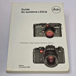 Guide du Système Leica edición 1984, publicación original de Leitz, solo en francés - Imagen 1 de 11