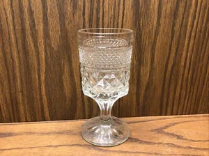 Anchor Hocking Small Wexford 5.5" Cordial Wine Glass Stem Goblet Juice - Picture 1 of 5