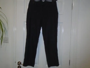 1 dunkelblaue Cropped Straight Leg Hose, LAURA ASHLEY, Gr. 10 - Bild 1 von 4