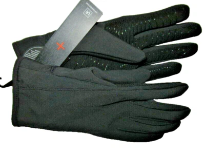 UR Powered Luvas Masculinas Pretas de Poliéster Forradas de Pele Sintética Elásticas Clima Frio P Novas - Imagem 1 de 4