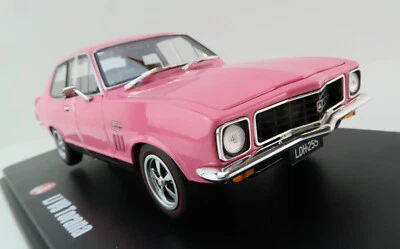 DDA Collectibles DDA620 - 1972 Holden LJ V8 Torana Strike Me Pink - Scale 1:24 - Image 1 of 4