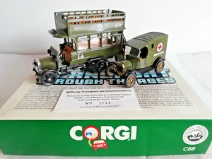 Corgi Classics 1:50 Thornycroft Bus + Ford Model T 1915 C88 Limited Edition OVP - Bild 1 von 24