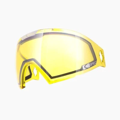 Gafas de repuesto de luz baja de carbono Paintball C-Spec lentes térmicas amarillas transparentes Foto 1 de 2