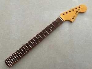 New 24 inch Yellow Matte maple Jaguar electric guitar neck 22 fret Rosewood - Picture 1 of 6