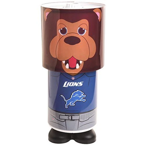 FOCO NFL Detroit Lions Mascot Desk Lamp Cover