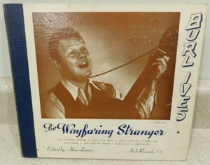 VTG Rare Burl Ives The Wayfaring Stranger Asch Records LP Record Set Of 3 - Picture 1 of 6