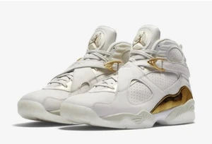 Mens Air Jordan 8 Retro C&C 832821 030 Light Bone Champagne 2016 Sneakers Shoes - Picture 1 of 4