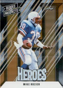 2024 Leaf Heroes & Prospects Football Mike Rozier Houston Oilers #214 - Picture 1 of 2