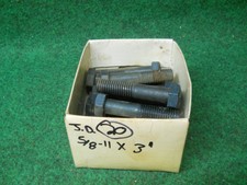 John Deere 5/8-11 x 3 Bolts Lot of 20
