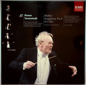 EBOND Mahler Symphony 8 Symphony of the Thousands K. Tennstedt - Laser Disc PAL - Picture 1 of 4