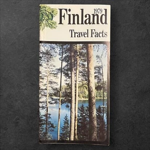 Vintage 1979 Finland Travel Facts Booklet Tourism Ephemera - Picture 1 of 5