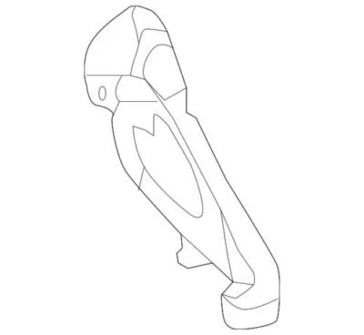 Relleno de panel exterior lateral carrocería Chevrolet LTZ Impala genuino GM 2014-2020 22963222 Foto 1 de 2