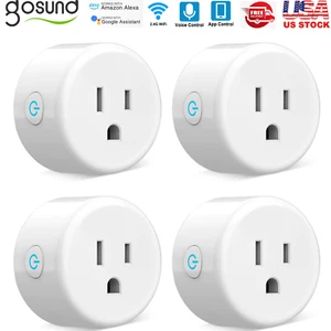 Paquete de 4 enchufes inteligentes Gosund conmutador Wifi toma de corriente funciona con Alexa y Google WP5 - Imagen 1 de 10