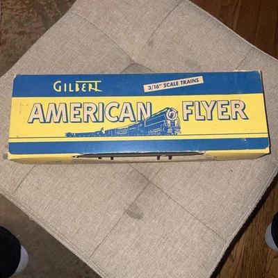 American Flyer Train 3/16 Scale No.700 Track S Gauge Org Box New Old Stock 9pcs - Image 1 of 4